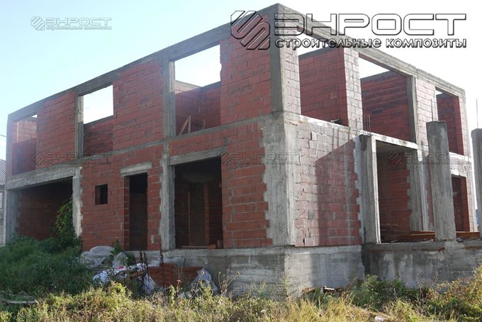 Применение стеклопластиковой арматуры "ROCKBAR" в перекрытии второго этажа, г. Новороссийск.